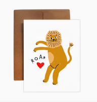 Lion's Roar Greeting Card