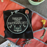 Smash the Patriarchy Cross Stitch Kit