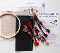 Spring Fling Cross Stitch Kit