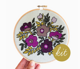 Violet Vibes Cross Stitch Kit