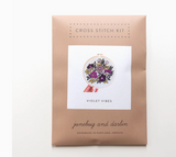 Violet Vibes Cross Stitch Kit