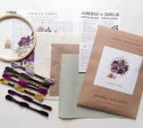 Violet Vibes Cross Stitch Kit