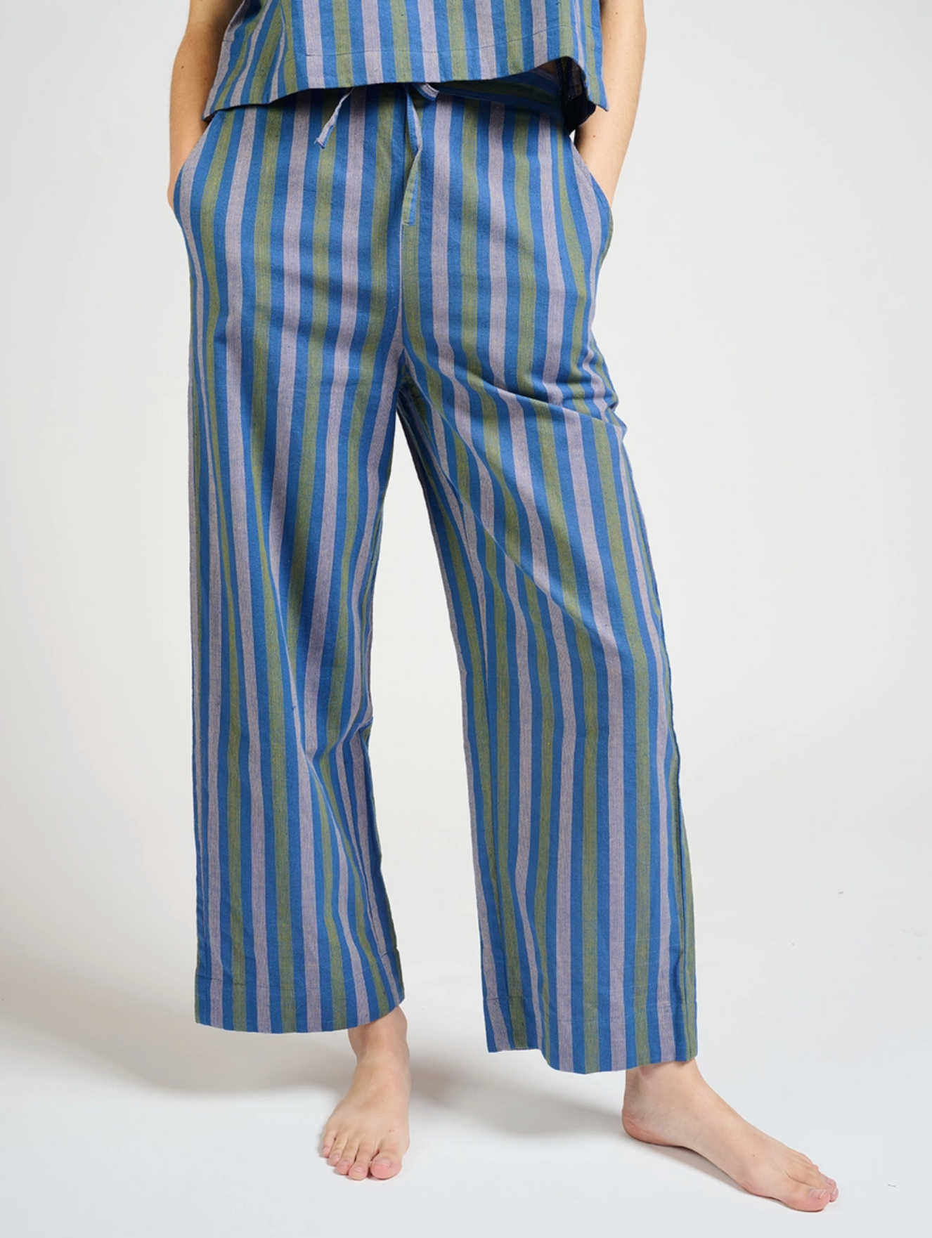 Emmy Stripe Drawstring Pant