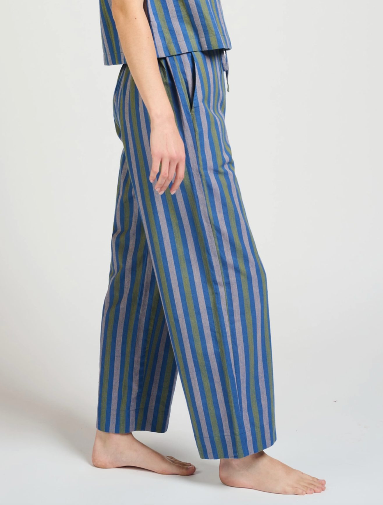 Emmy Stripe Drawstring Pant