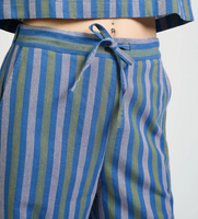 Emmy Check Drawstring Pant