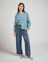 Emmy Check Drawstring Pant
