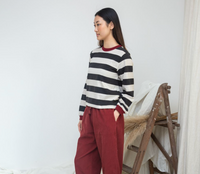 Sierra-Sue Contrast Crew