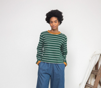 Sierra-Sue Contrast Crew