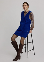 Ink Corduroy Dress
