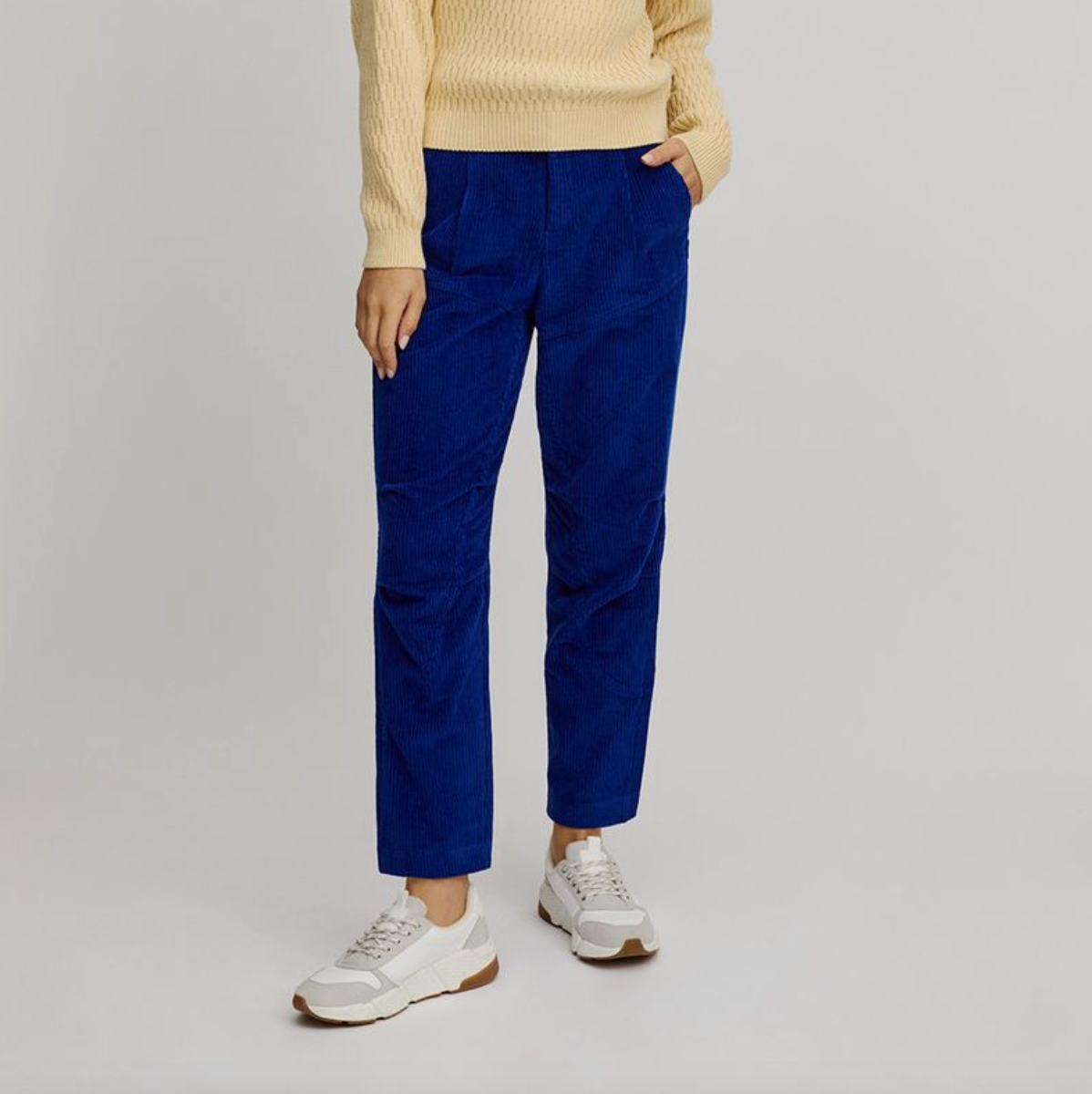 Ink Corduroy Trousers