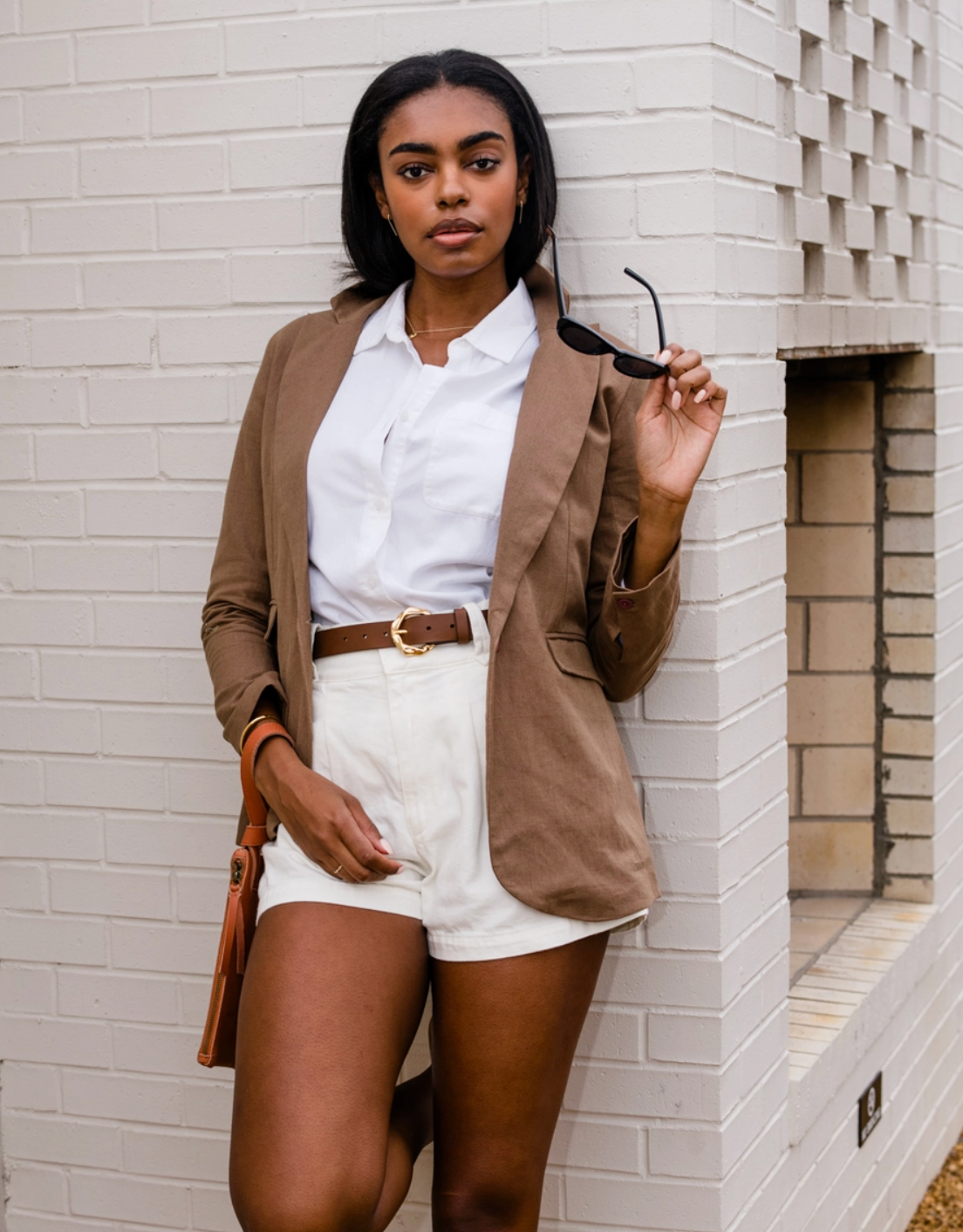 Heather Linen Blazer