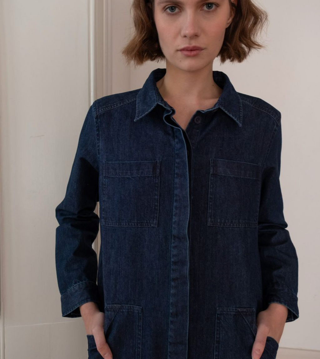 Ocean Shirt Dress