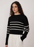 Cropped Field Sweater