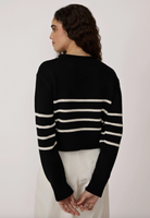 Cropped Field Sweater