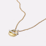 Oyster Lariat Necklace