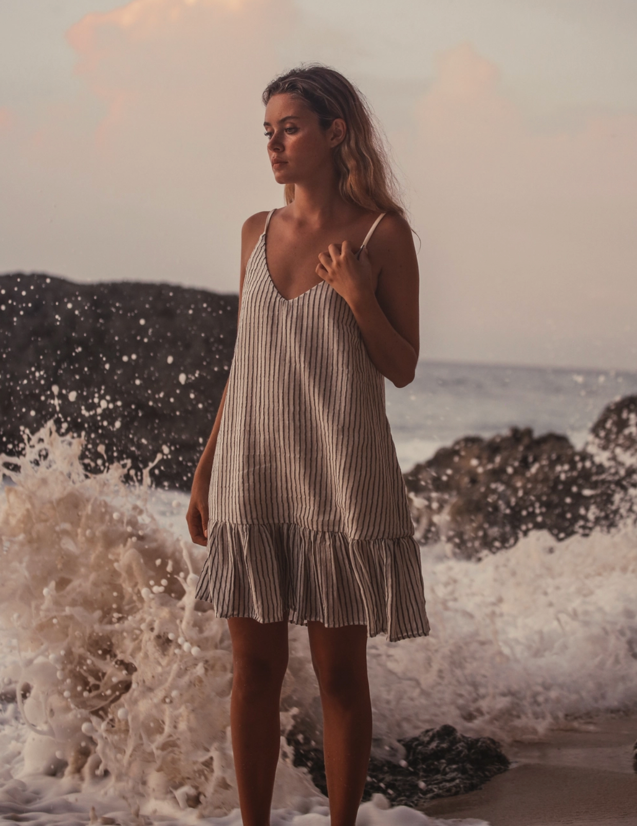 Liv Mini Ruffle Dress