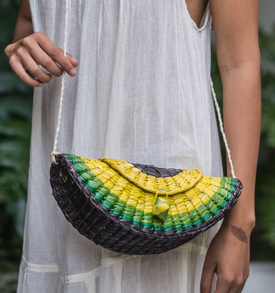 Las Frutas Crossbody Bag - Avocado