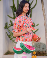 Las Frutas Crossbody Bag - Watermelon