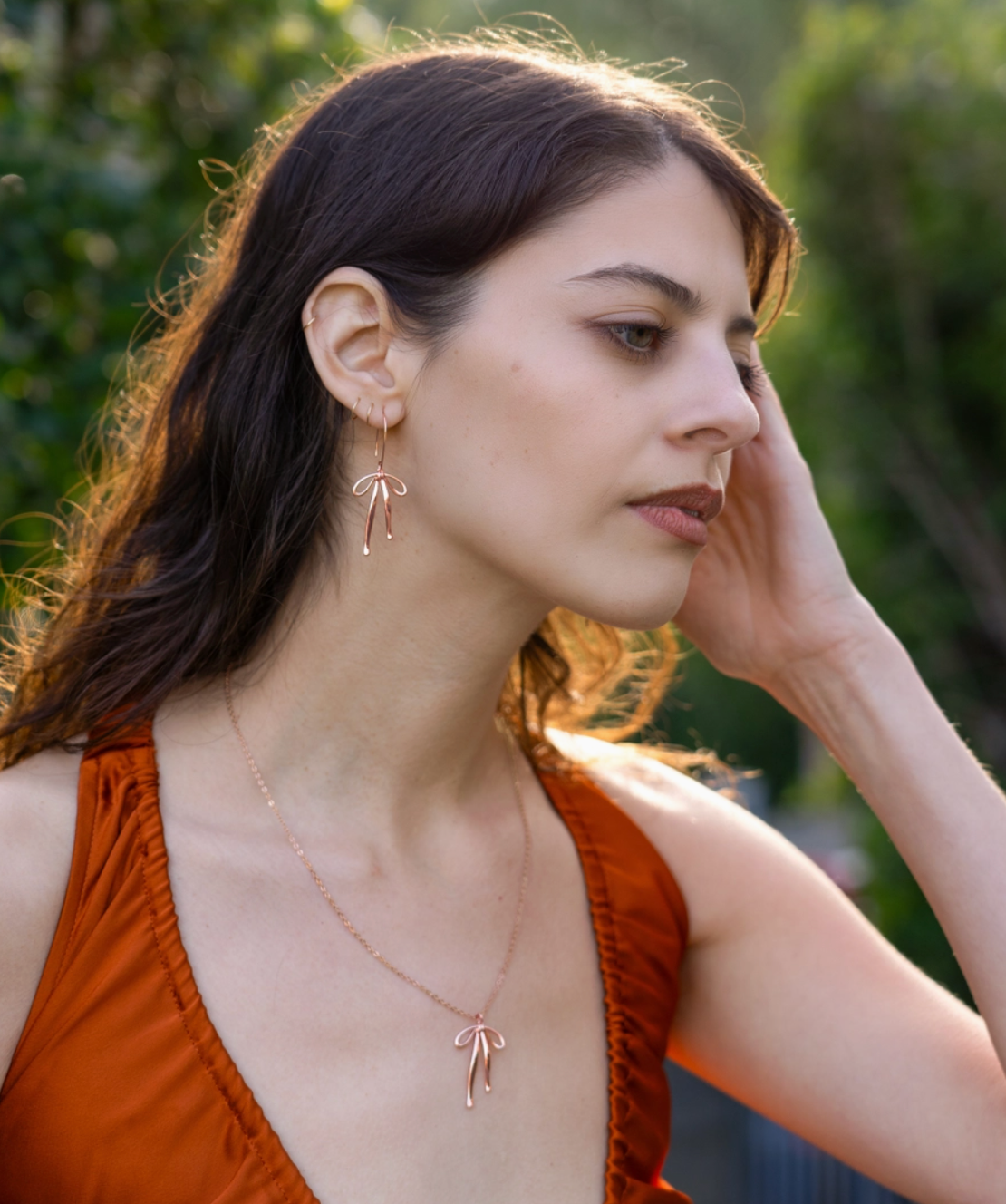 Bad To the Bow Necklace