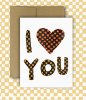 I Heart You Card