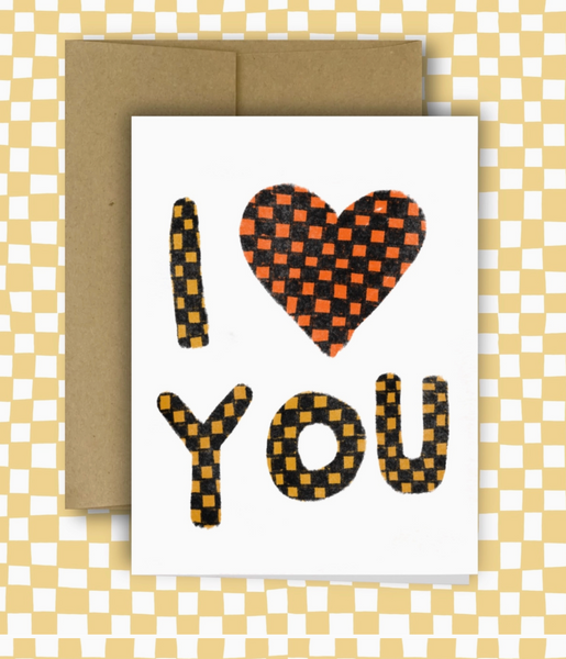 I Heart You Card