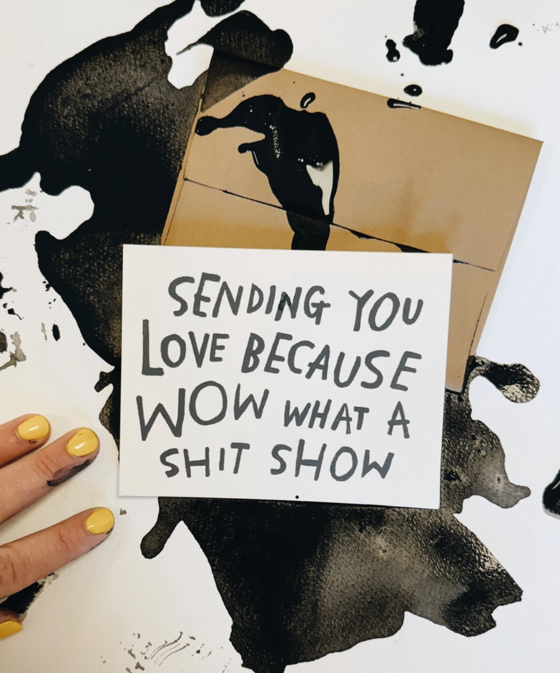 Shit Show Greeting Card