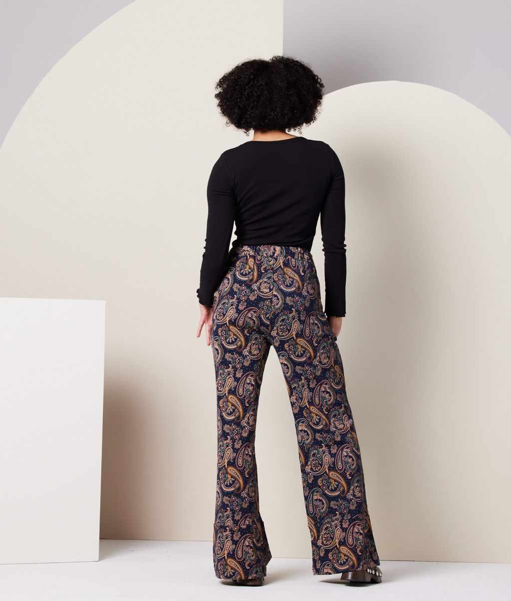 Jill Solid Long Sleeve Tee