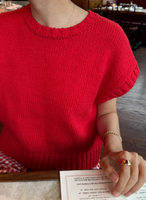 Pierre Cotton Sweater Top