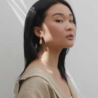 Luxe Gold Teardrop Earrings