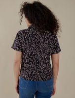 Black Lines Camp Shirt