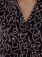Black Lines Camp Shirt