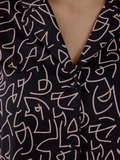 Black Lines Camp Shirt