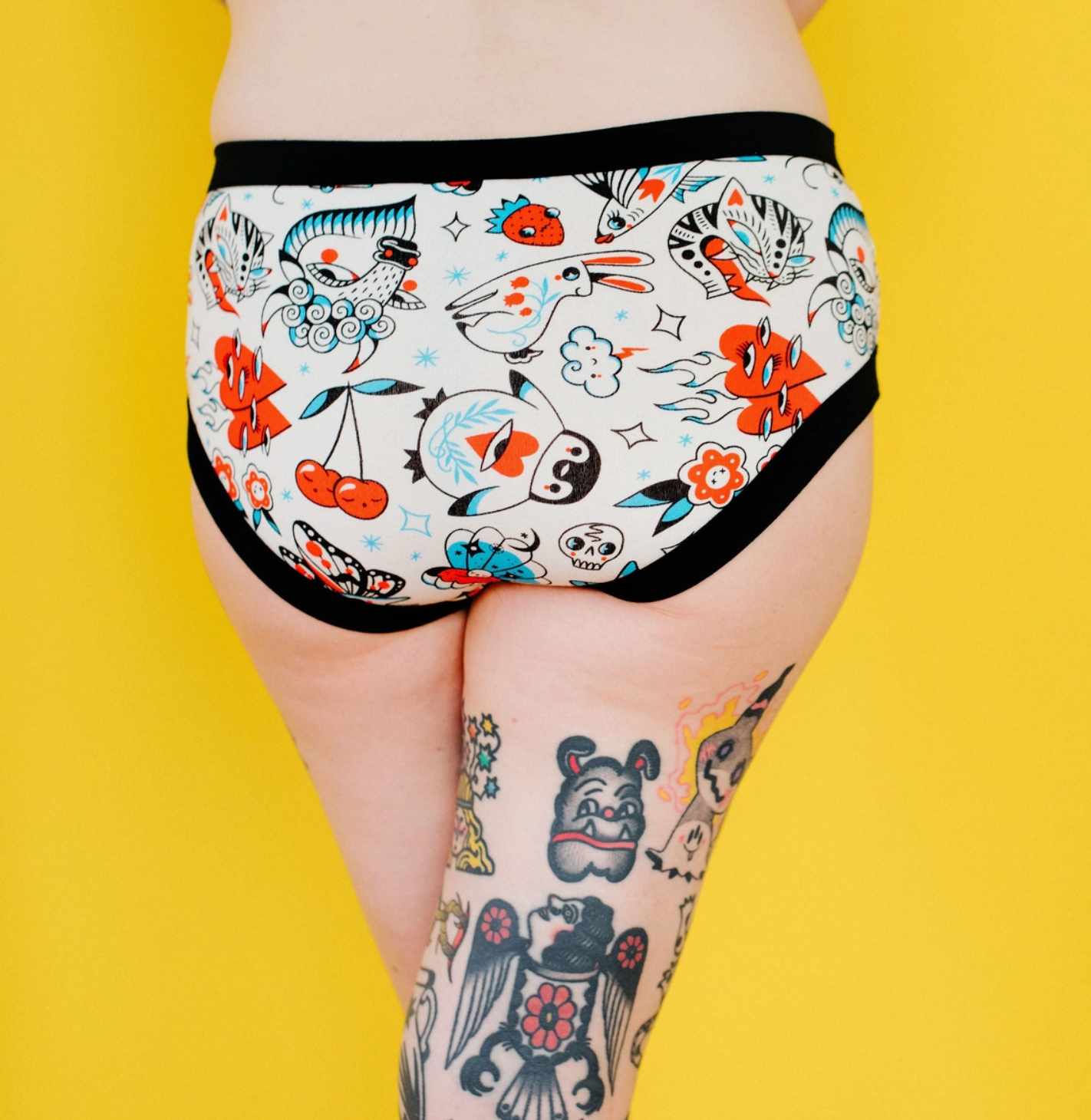 Hipster Inked Up Thunderpants