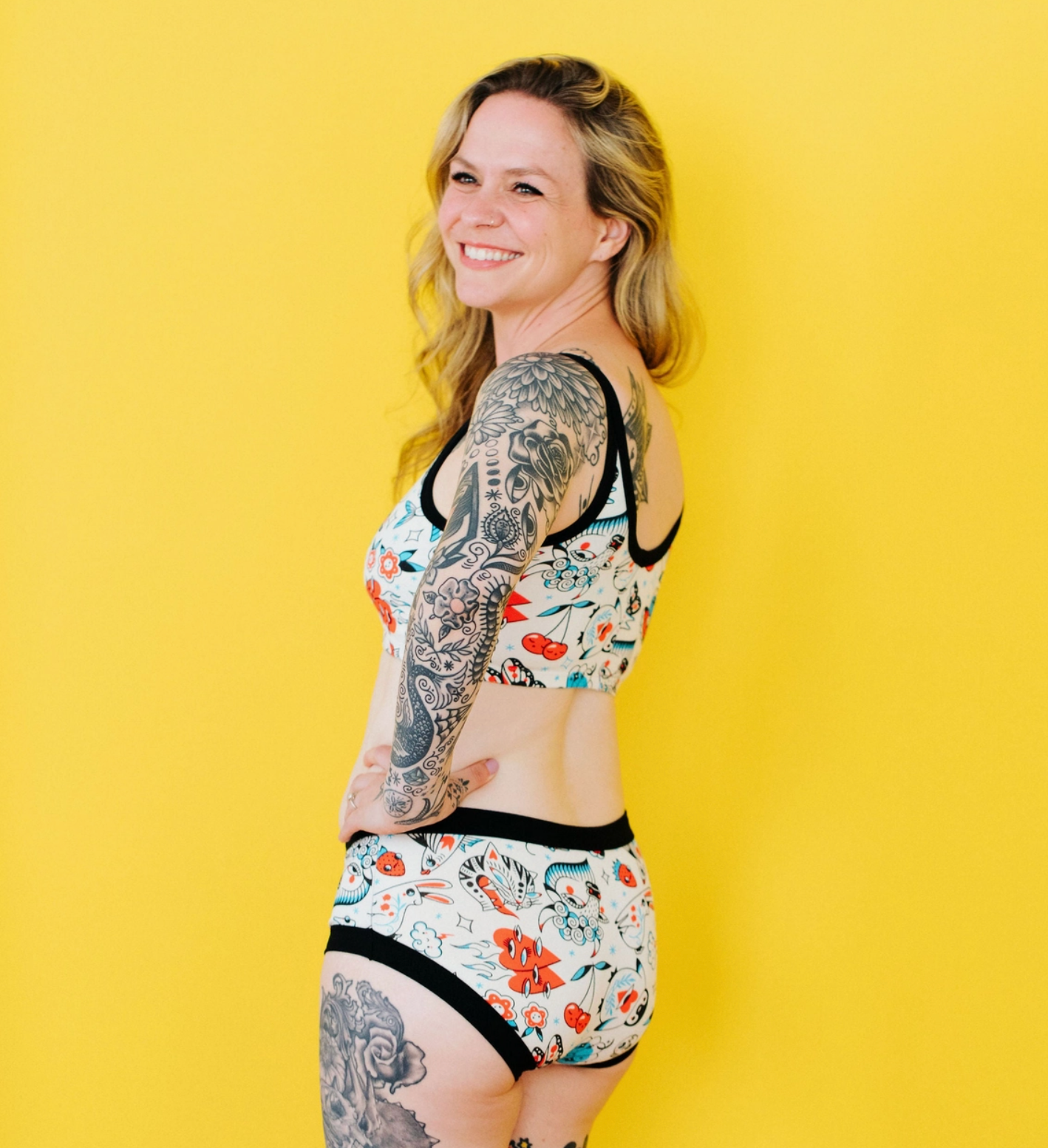 Hipster Inked Up Thunderpants