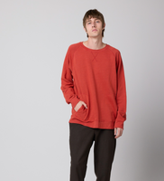 Unisex Pocket Crew Sweatshirt