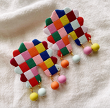 Georgie | Funky Statement Studs