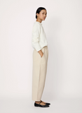 Laude Barrel Leg Denim - Ivory