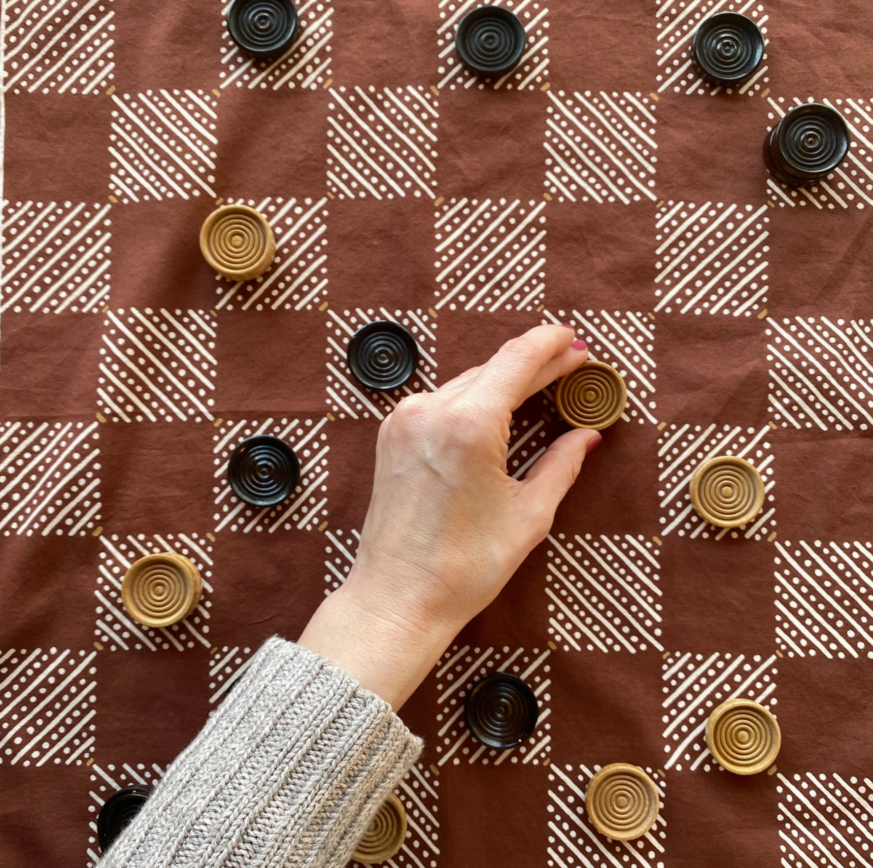 Travel Checkers Set