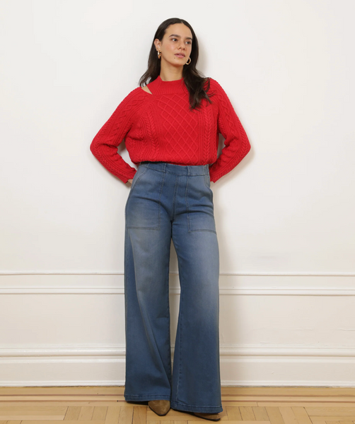 Long Sabrina Jeans - California Wash