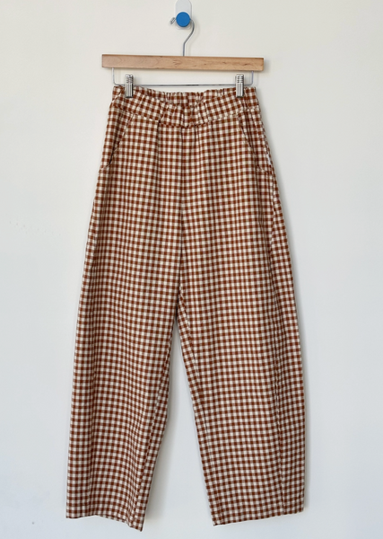 Gingham Arc Pants