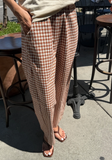 Gingham Arc Pants