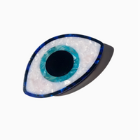 Evil Eye Claw Hair Clip