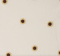 Primo Sunflower Embroidered Crew