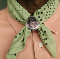 Concho Scarf Slide - Daisy