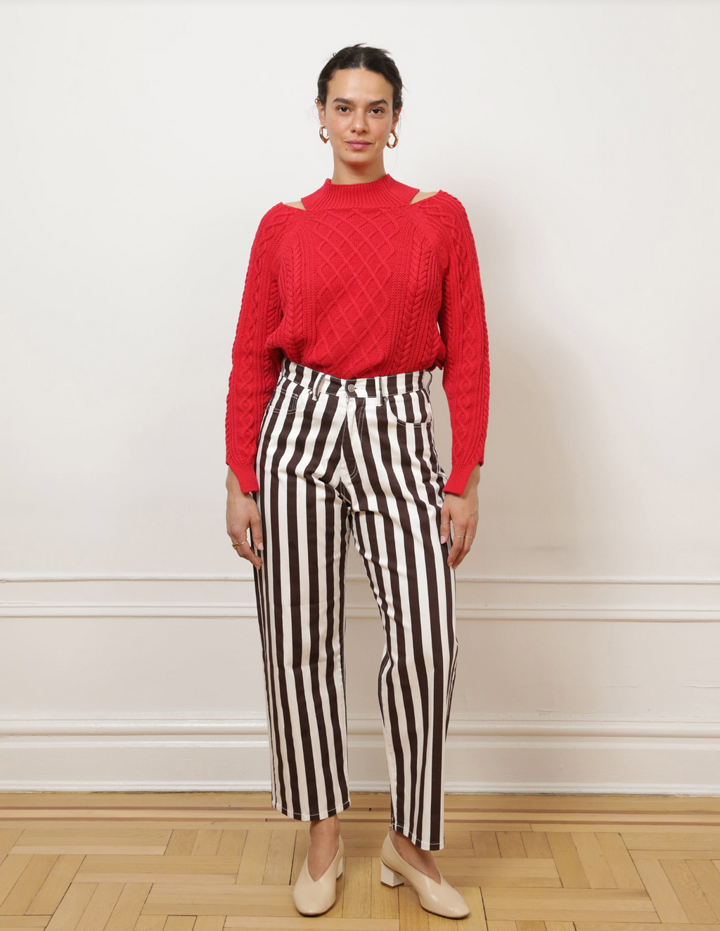 Amelia Barrel Trousers