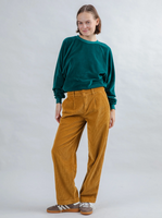 Velvet Raglan Sweatshirt