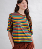 Stripes Squared Tee Multicolor