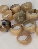 Zebu Horn Rings