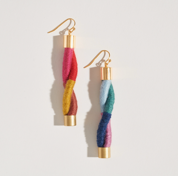 Twist Rainbow Earrings
