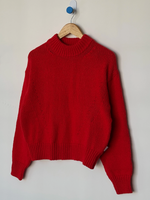 Zoe Cotton Sweater - Chilli